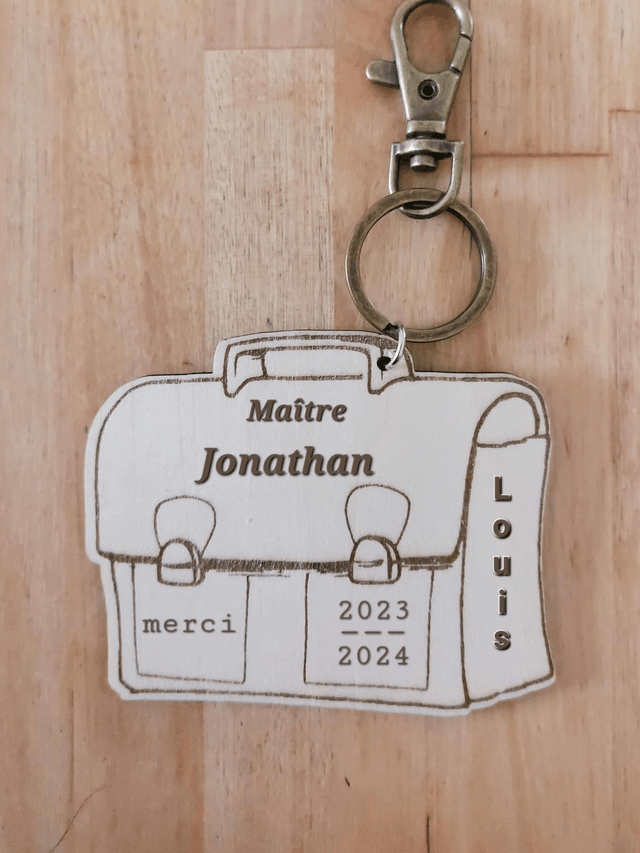Porte clés personnalisable 