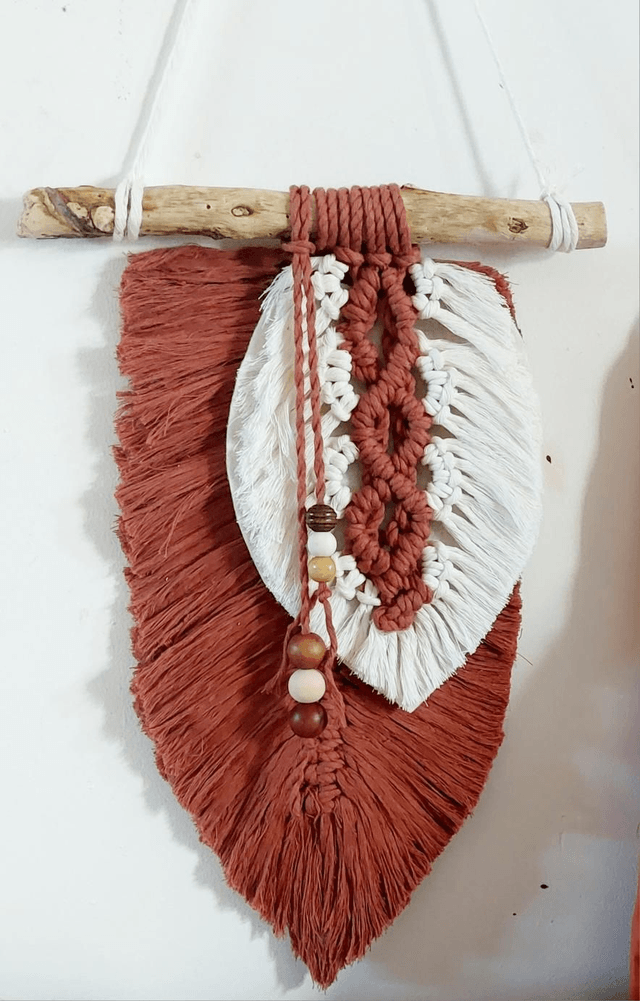 Macramé automnale