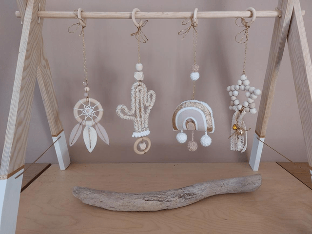 Portique eveil de bebe boheme