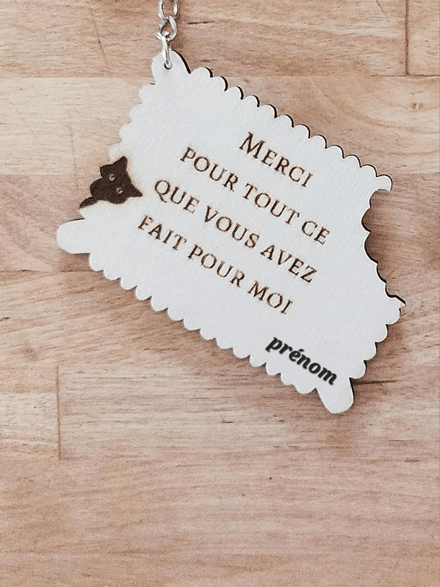 Porte clés personnalisable 