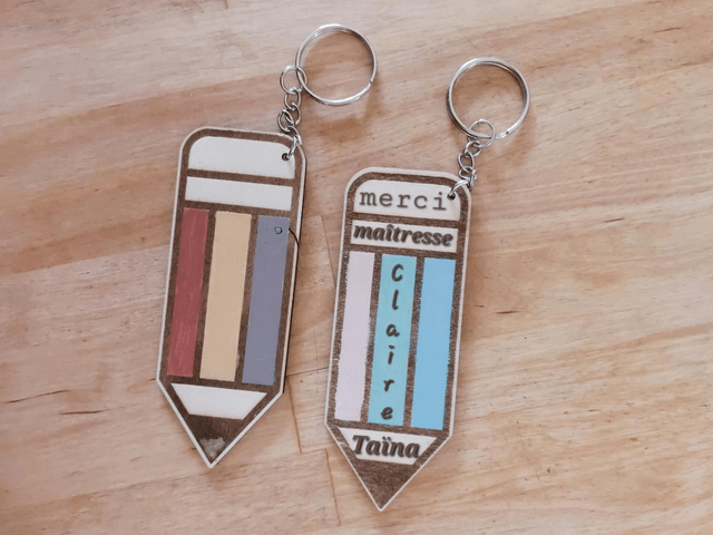 Porte clés personnalisable 