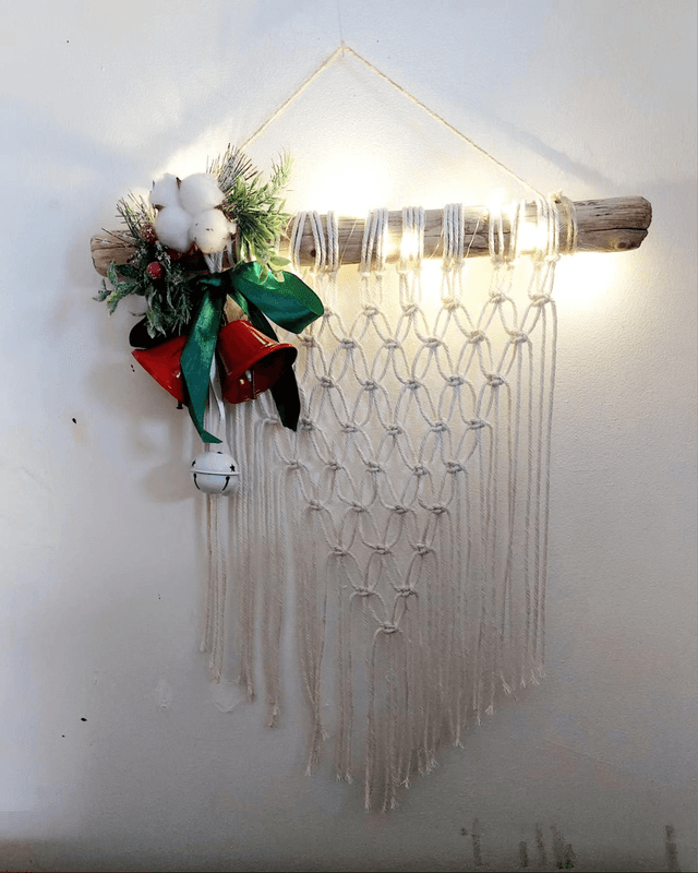 Macramé de Noël 