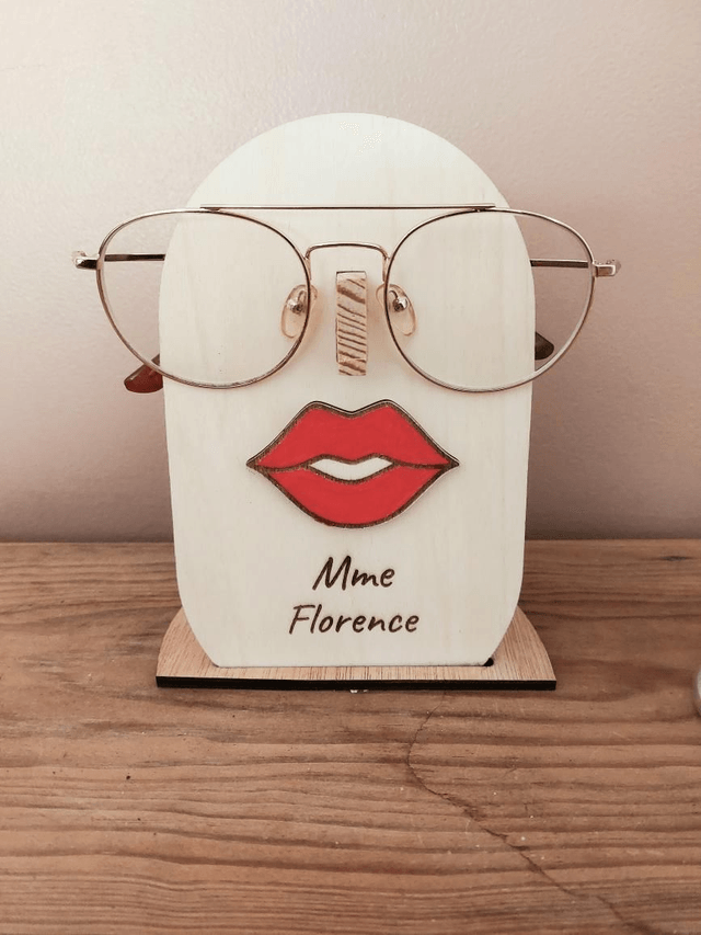 Support lunettes Monsieur Madame 
