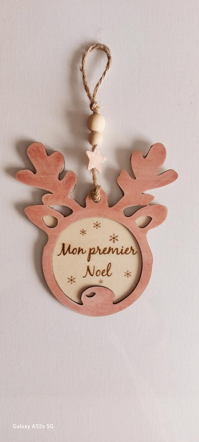 Boule Noël personnalisée 