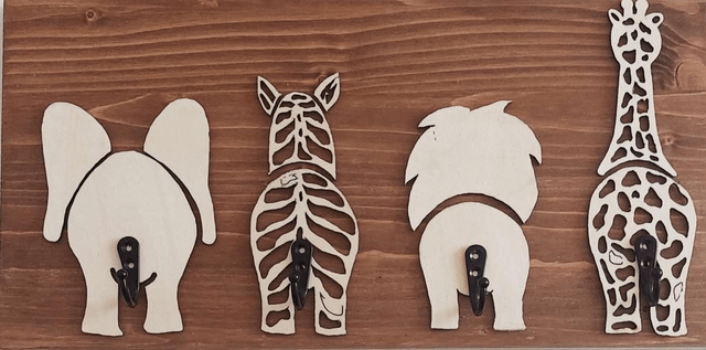 Porte manteau jungle 