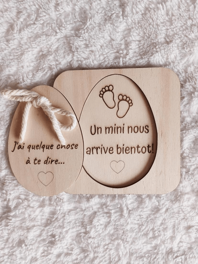 Œuf annonce grossesse 