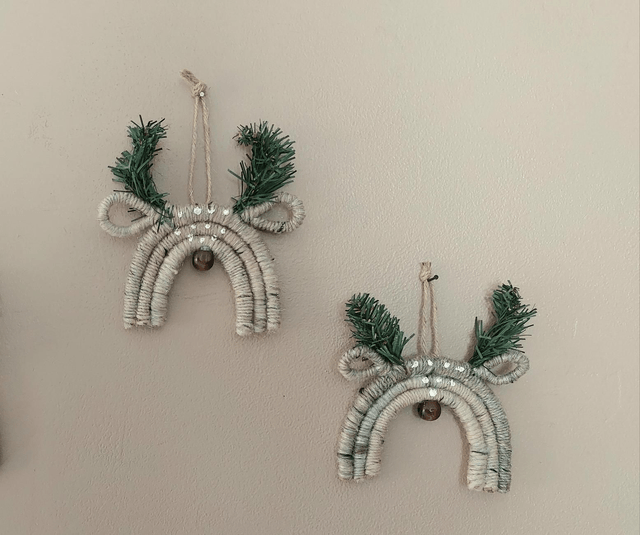 Rennes en macramé 