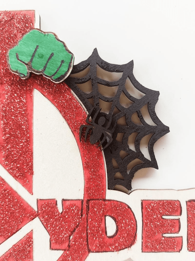 Cake topper Avengers 