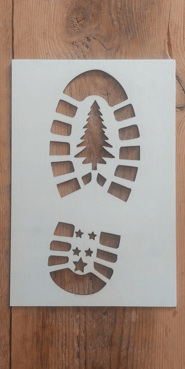 Les traces du père Noël 