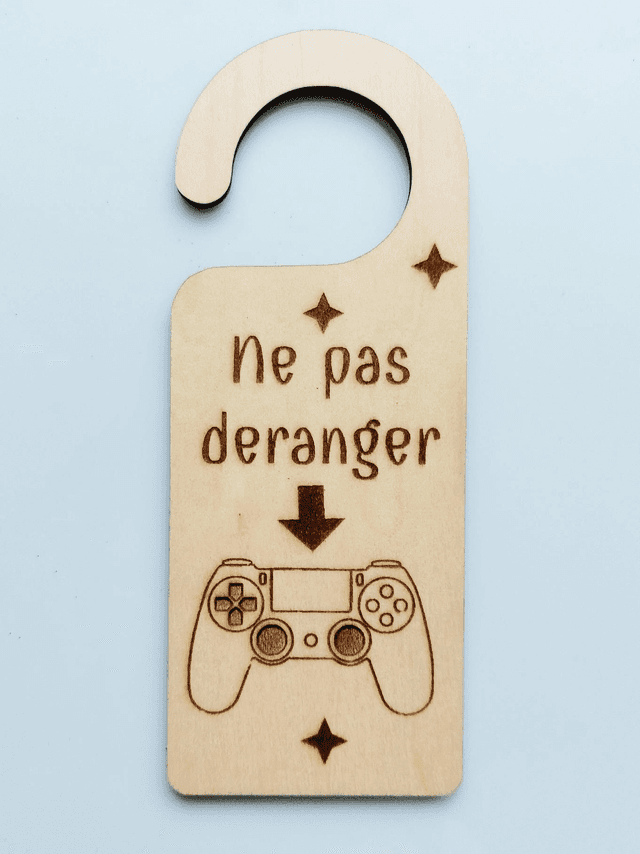Marque porte &quot;Manette &quot;