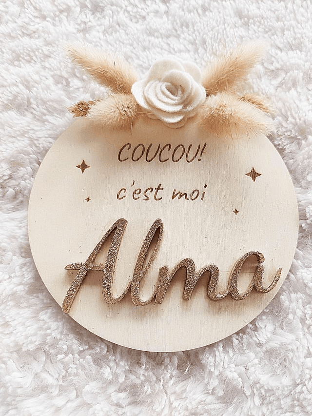 Annonce naissance bohème 