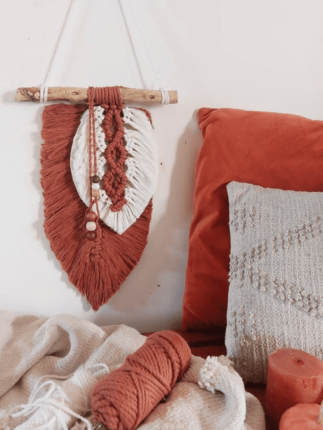 Macramé automnale