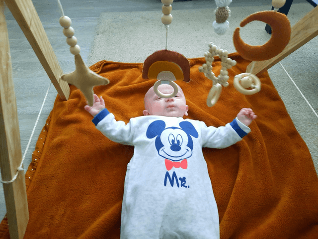 Portique d&#039;eveil bébé astral