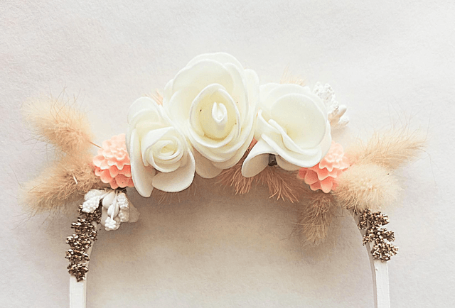 Cake topper baptême