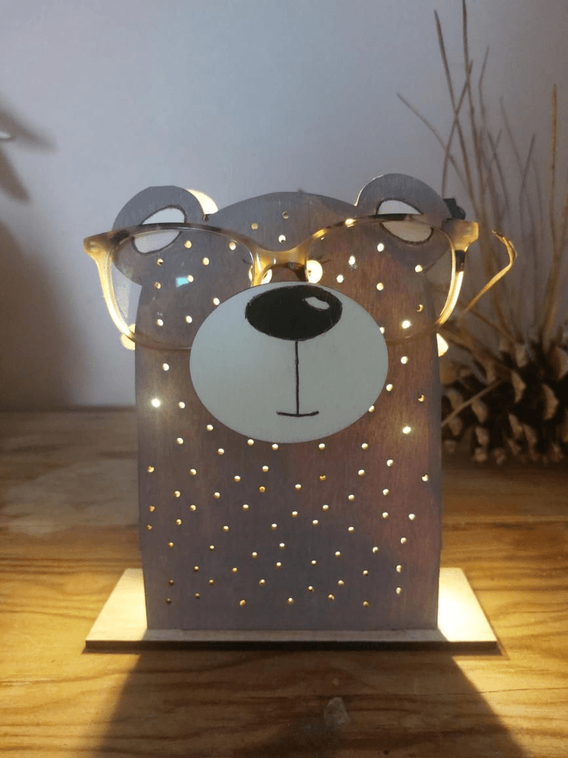 Support lunettes/Veilleuse enfants