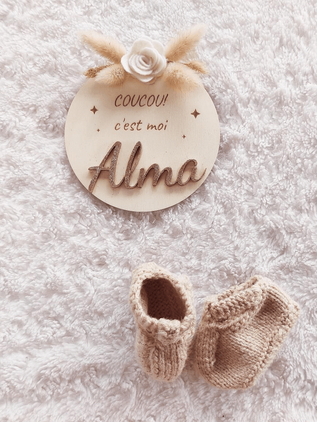 Annonce naissance bohème