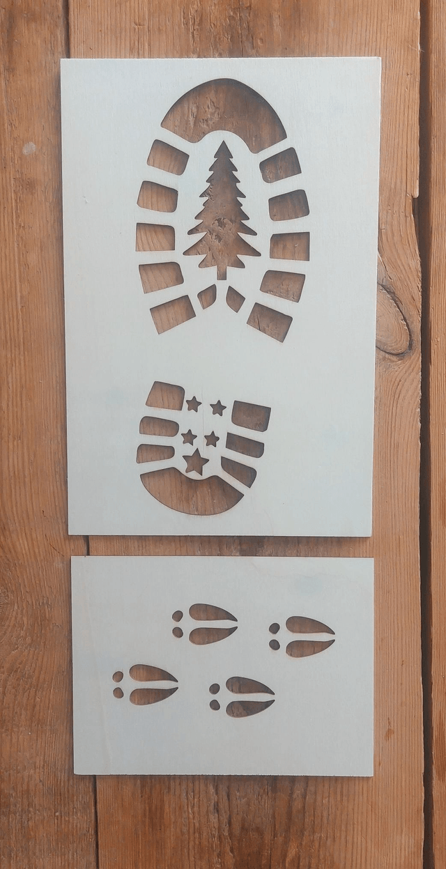 Les traces du père Noël