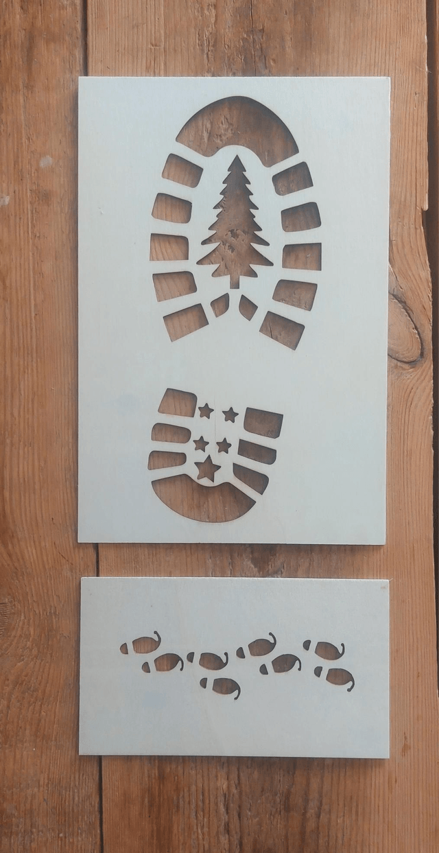 Les traces du père Noël
