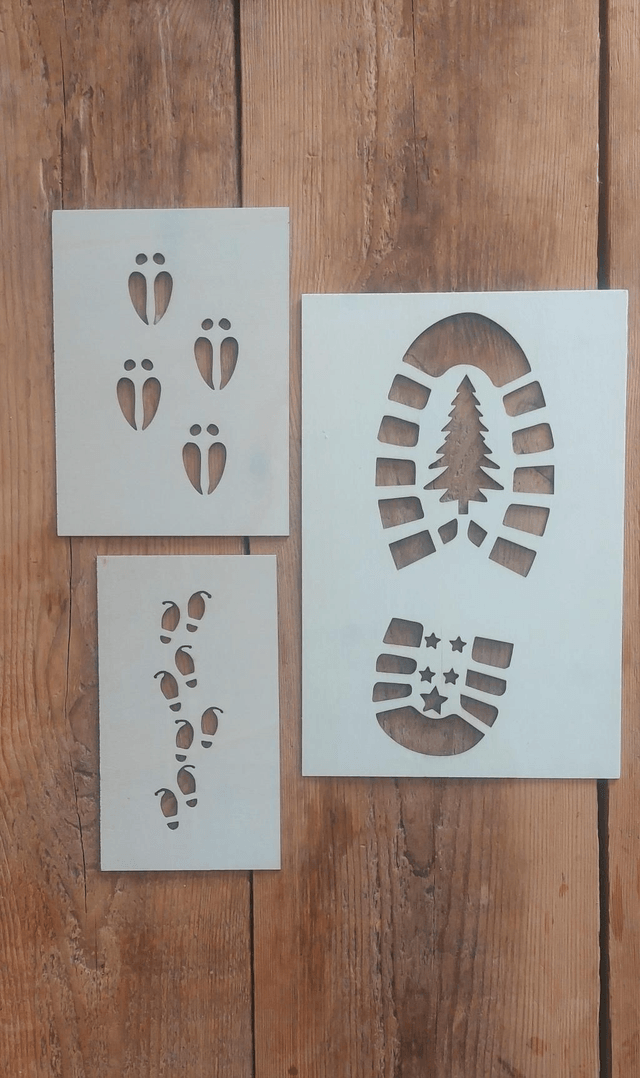 Les traces du père Noël