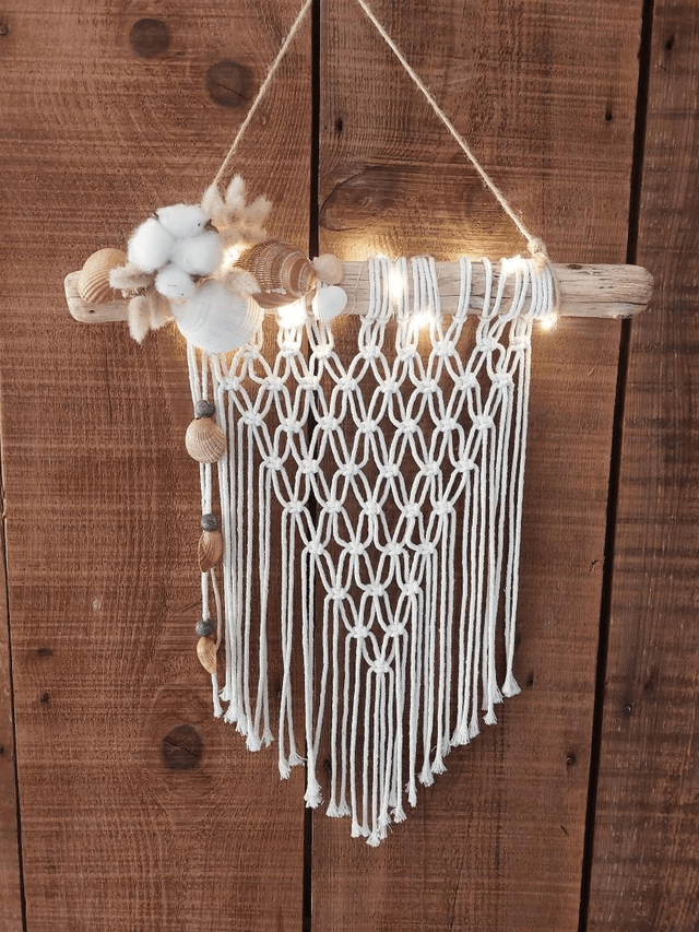 Tenture macramé à personnaliser